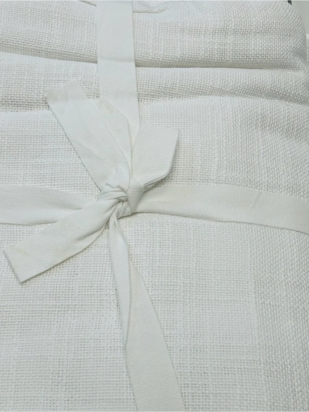 NWOT QUINCE Set Of 2 48x96 Cotton Sheer Curtains White 0081